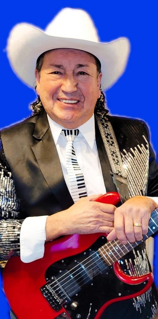 Sal Santiago with guitar